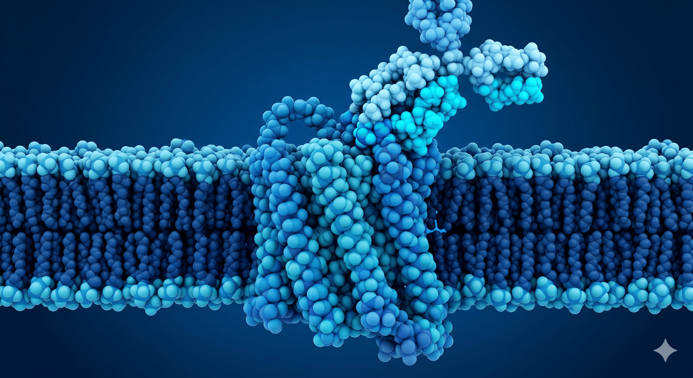 An antibody binding a GPCR.