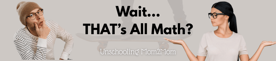 Day in the Life of an Unschooling Teen - and all the math involved 