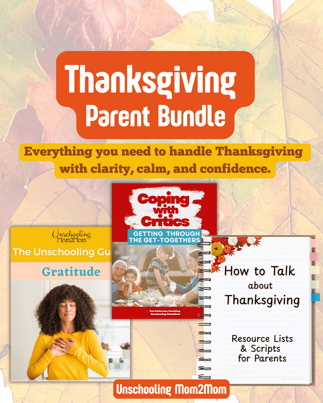 Thanksgiving Parent Bundle - 3 Guides