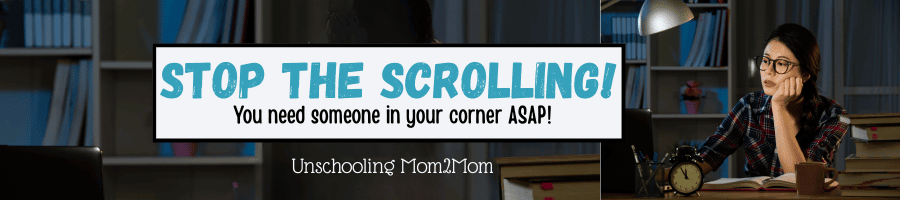 Stop the scrolling - you need someone in your corner
