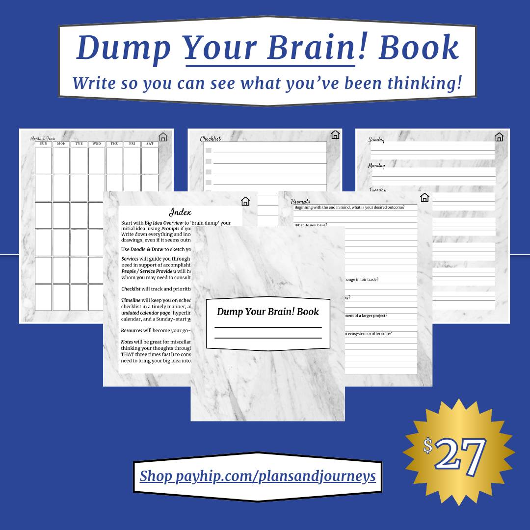Dump Your Brain! Book