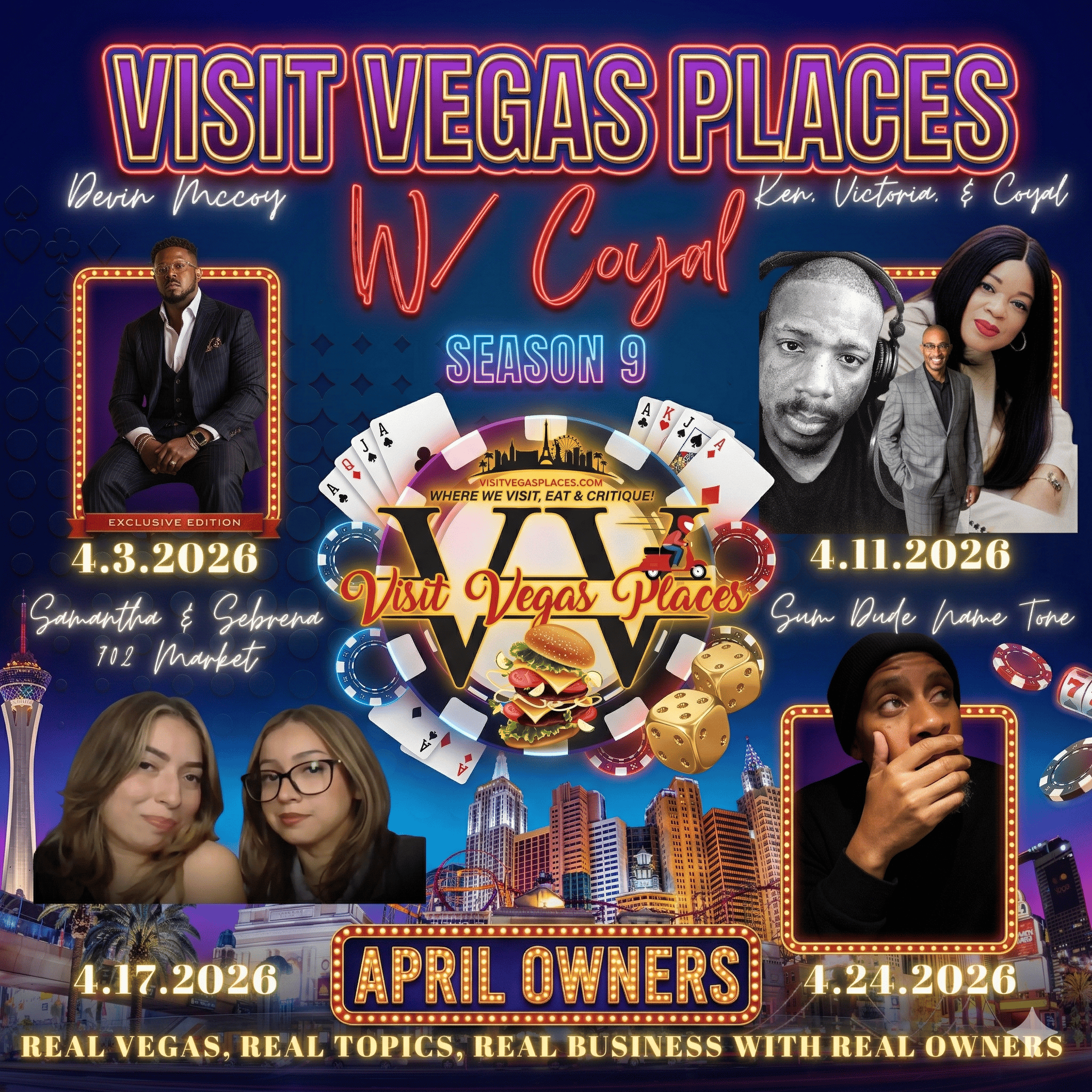Vegas Entrepreneurship: Season 9 of Visit Vegas Places is LIVE