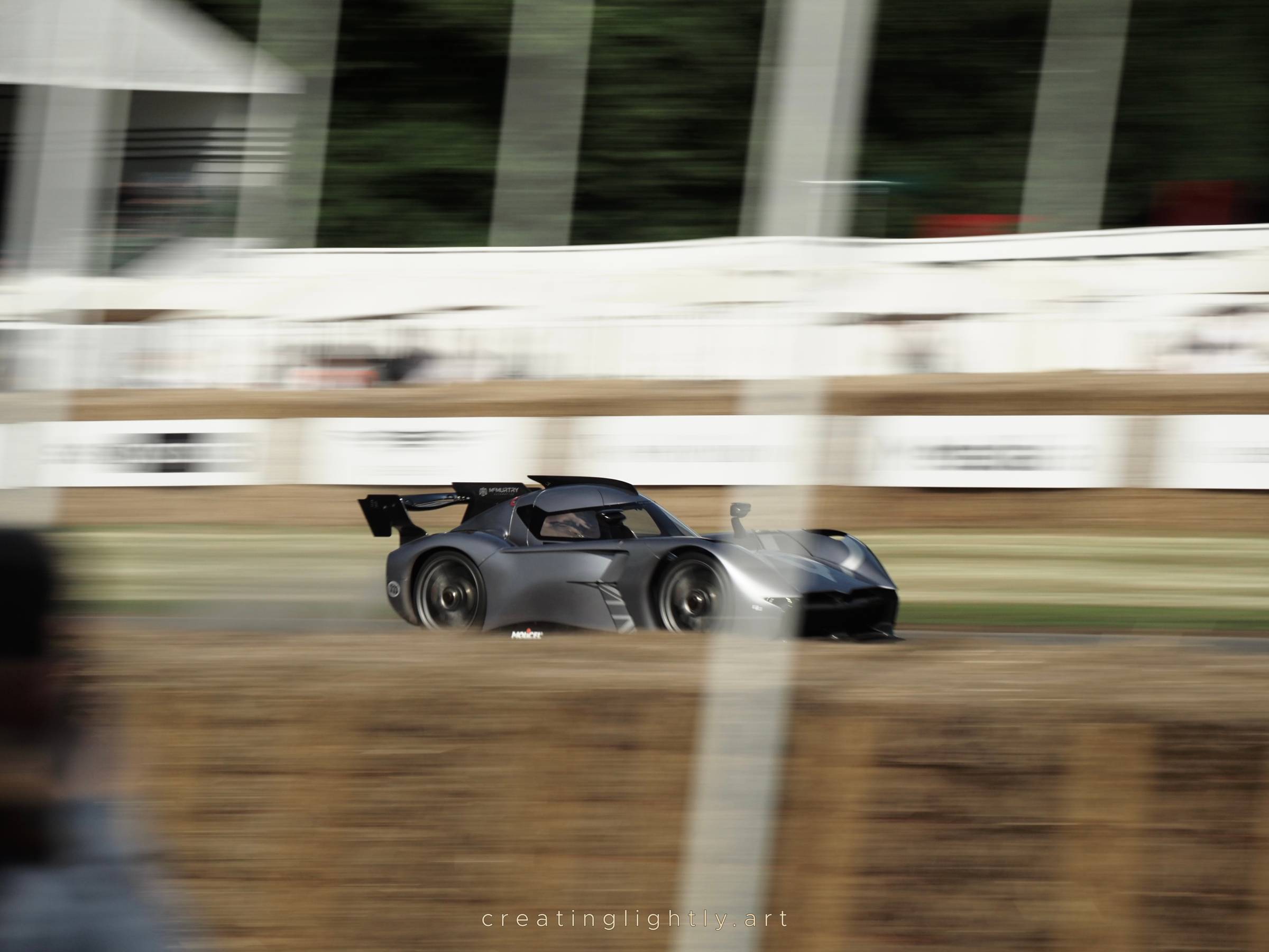 McMurtry Spierling at the Festival of Speed hillclimb