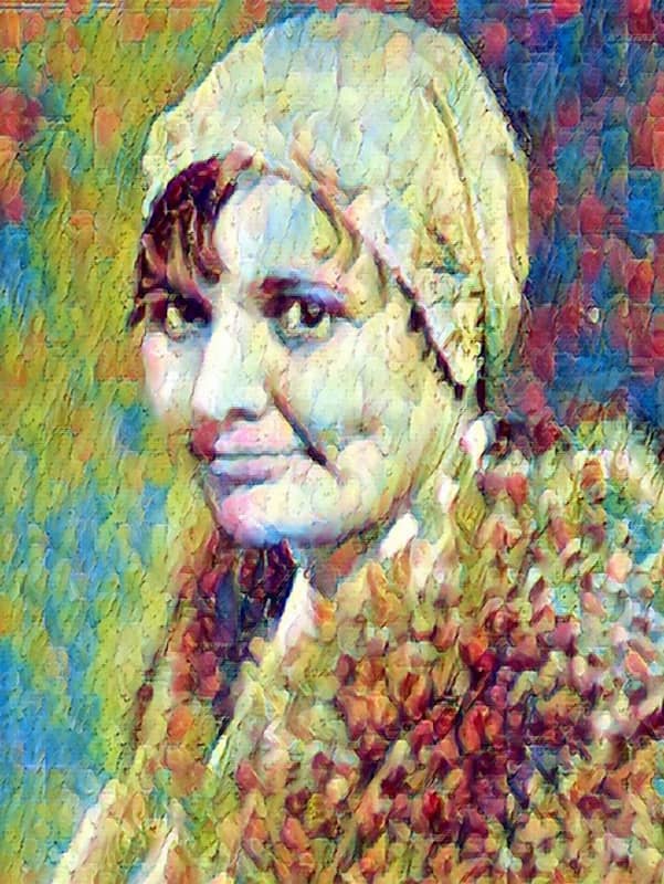 Portrait of Mary Golda Ross, a pioneering Native American woman in STEM