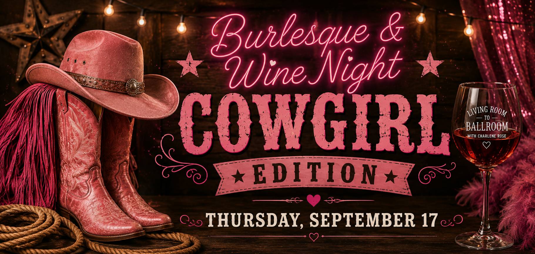 Burlesque & Wine Night: Cowgirl Edition
