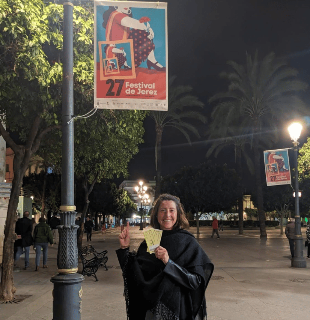 Attending a flamenco show in Jerez during the Festival de Jerez