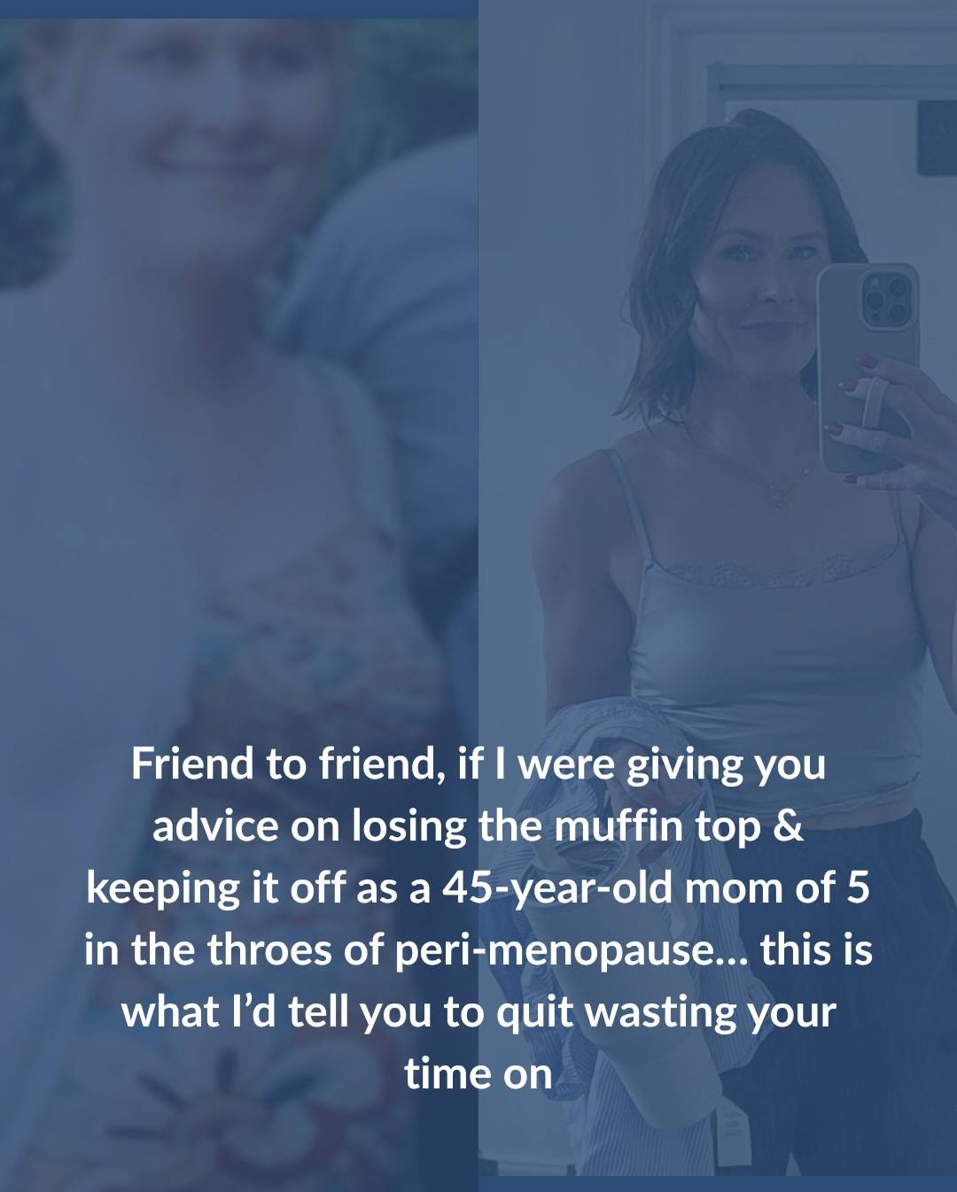 For years I thought the answer was more discipline. 

More restriction. 
More cardio. 
More “starting fresh” every Monday. 

And honestly? 
That worked… temporarily. 

Until life happened. 
Until I got tired. 
Until I couldn’t keep white-knuckling my way through another plan that made me feel like I had to be “on” all the time to maintain results.

The biggest shift for me wasn’t finding the perfect diet. 
It was finally building a way of eating and training I could actually live with as a busy mom, approaching 40 and peri menopause 

That looked like:

→ building muscle instead of just trying to be smaller 
→ eating enough protein instead of surviving on coffee and tiny salads 
→ stopping the binge/restrict cycle 
→ learning how to maintain results instead of constantly re-losing the same 10lbs 
→ focusing on consistency over intensity 
→ allowing pizza night, vacations, dinners out, and real life without spiraling

And ironically… the less extreme I became, the more sustainable my results became.

I didn’t lower my standards but I finally stopped building my results on things I couldn’t maintain.

If you’re stuck in the cycle of “doing good” all week just to feel off track by the weekend… I promise you, the answer usually isn’t needing more willpower.

#fitover40 #flexibledietingforthewin #flexibledietingcoach