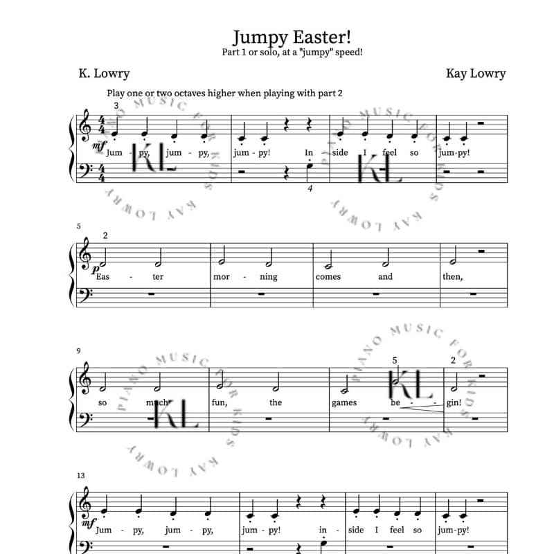 Free Cute Easter Song!