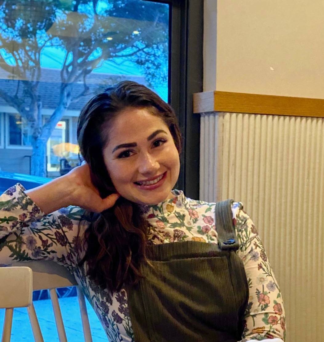 Nurse Liana Cooley is seen smiling.