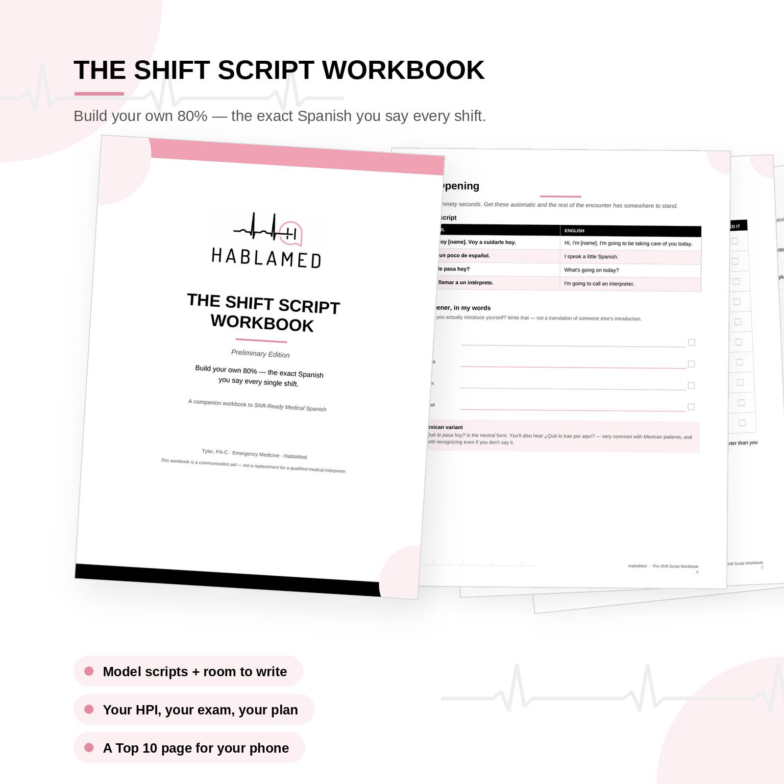 Shift Script Workbook