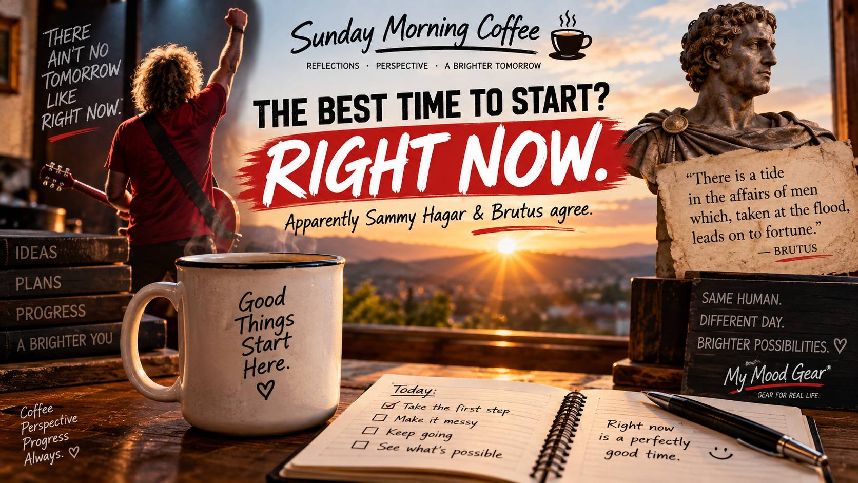 Right now is the best time every time.