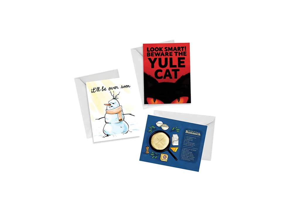 NikkiMaki Holiday Card 3-pack + First Class Shipping