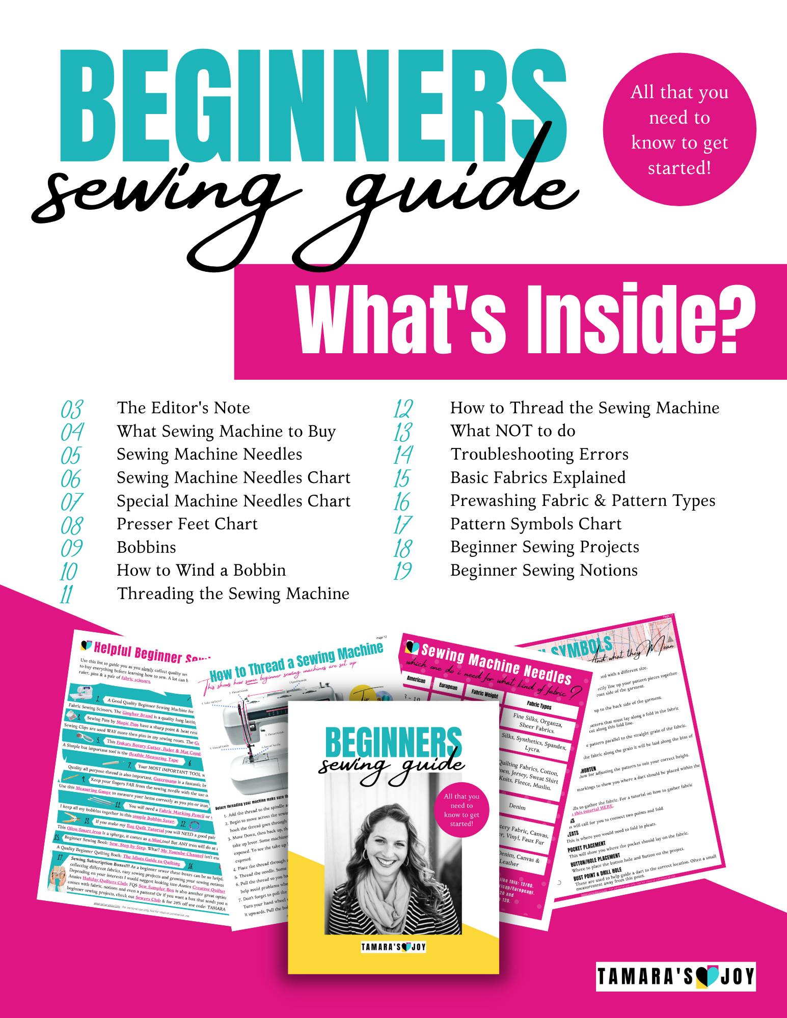 The Super Simple Beginners Guide To Sewing You Need