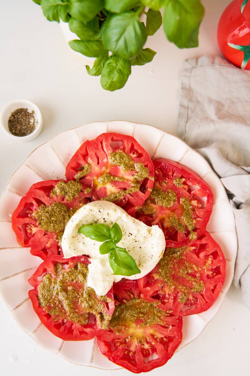Burrata and Heirloom Tomato Salad