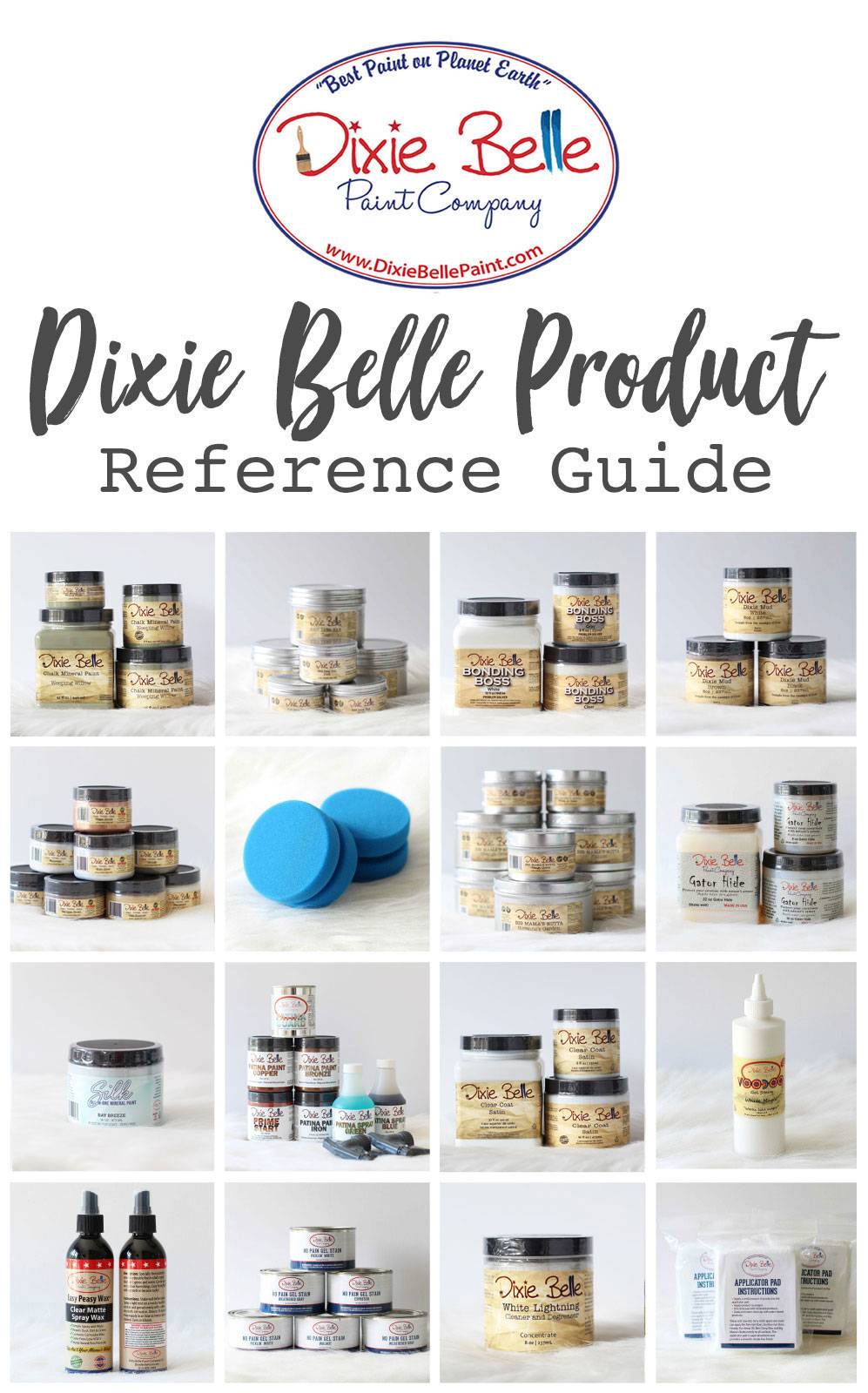 Dixie Belle Product Reference Guide