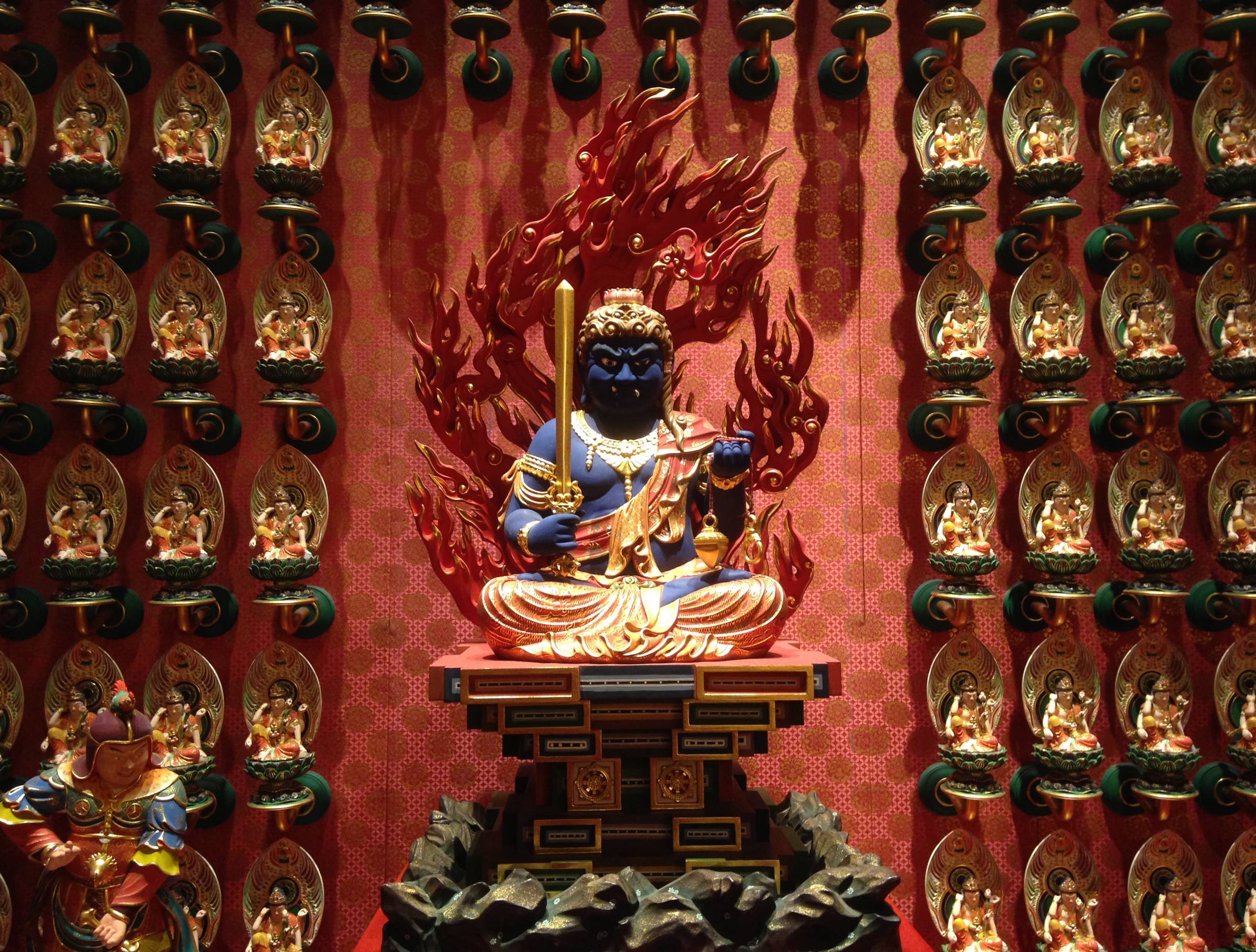 Acala at Buddha Tooth Relic Temple and Museum