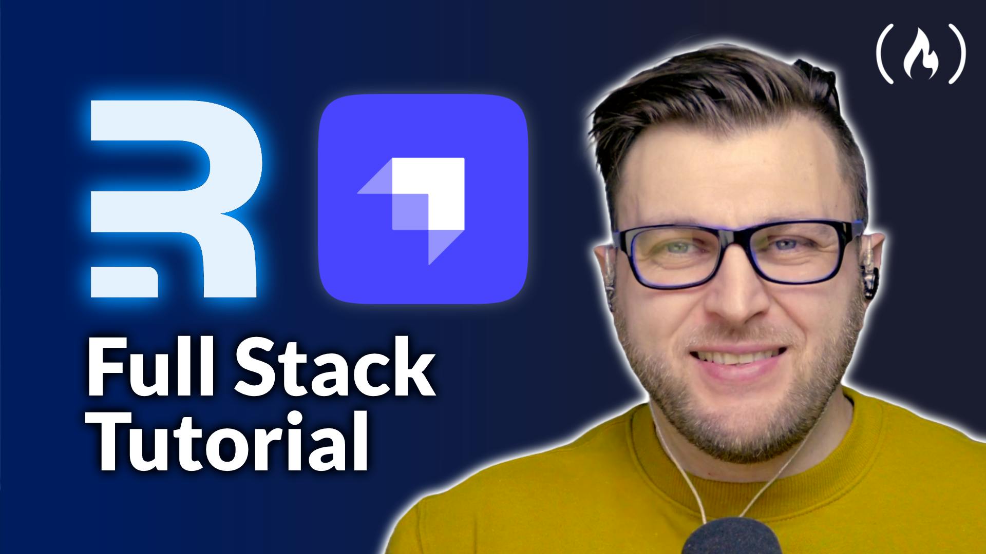 Remix and Strapi logos next to Paul and the title "Full Stack Tutorial"