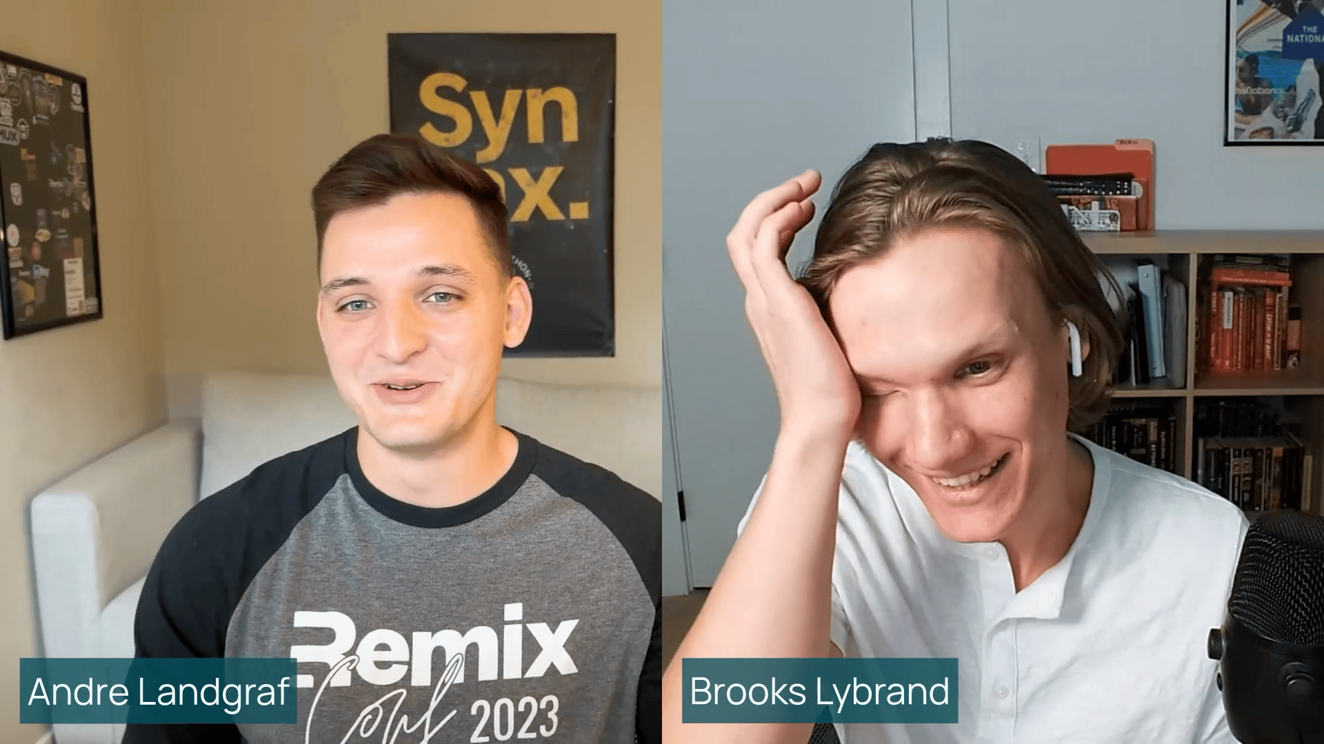 Brooks Lybrand interviewing Andre Landgraf