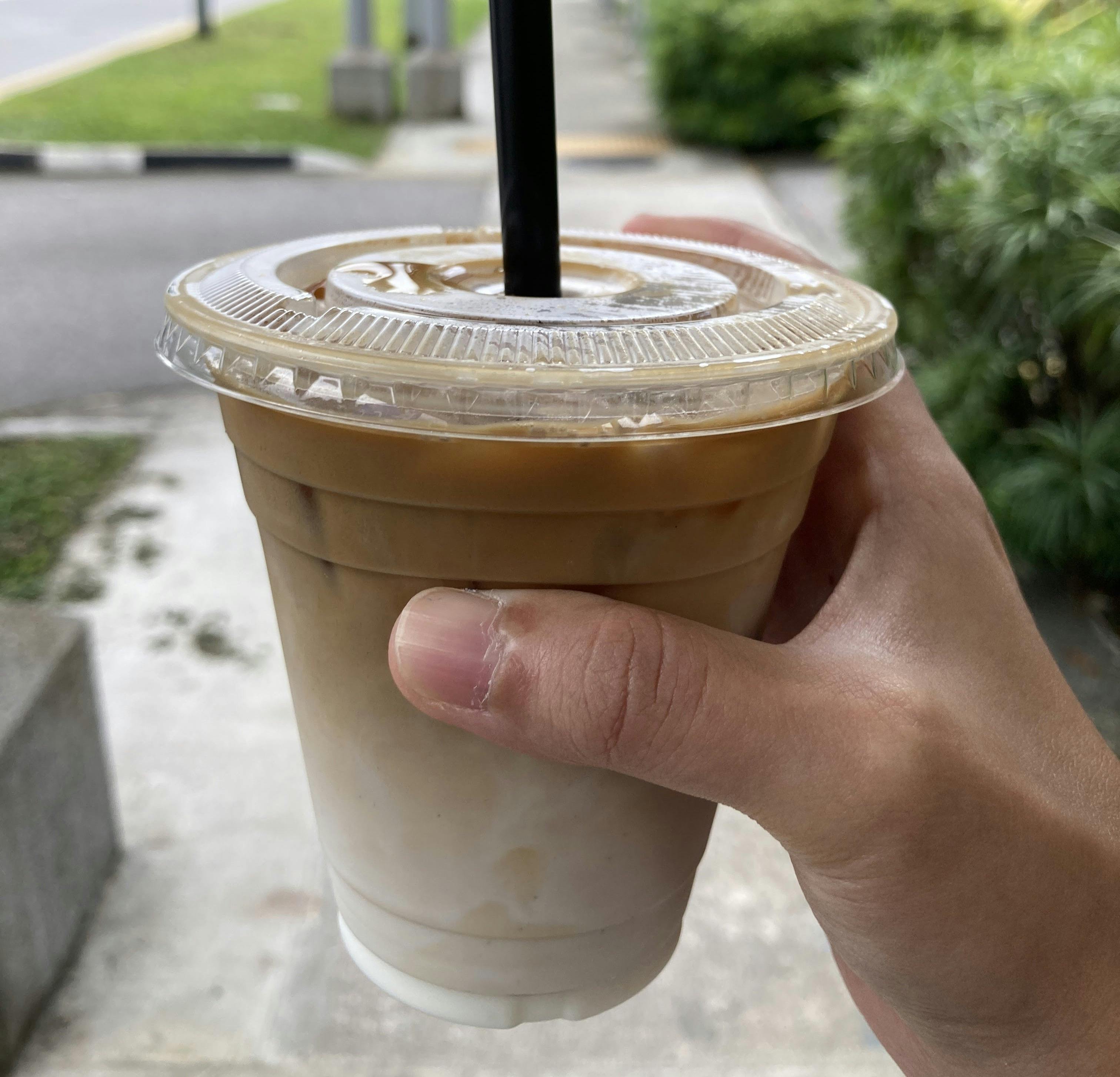 THE iced latte