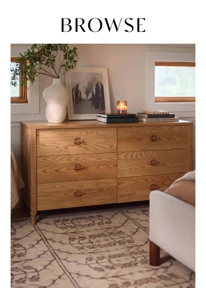 Browse Wooden Dressers From Sustainable Brands