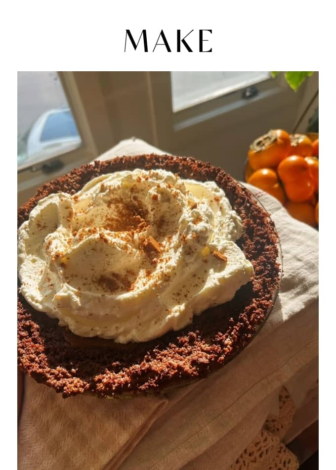 Make Gingersnap Pumpkin Pie