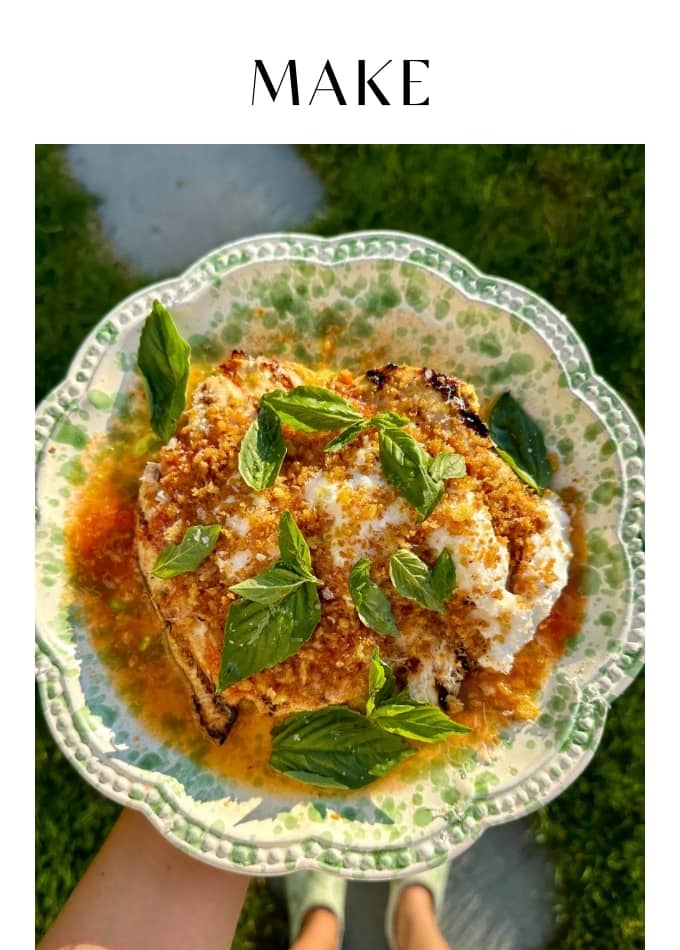 Make Grilled Chicken Parm