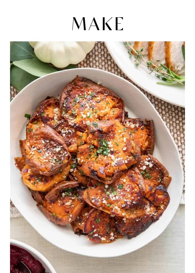 Make Smashed Sweet Potatoes