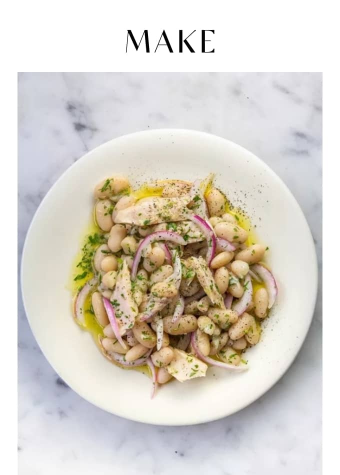 Make White Bean Tuna Salad