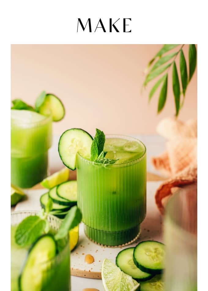 Make Cucumber Lime Agua Fresca