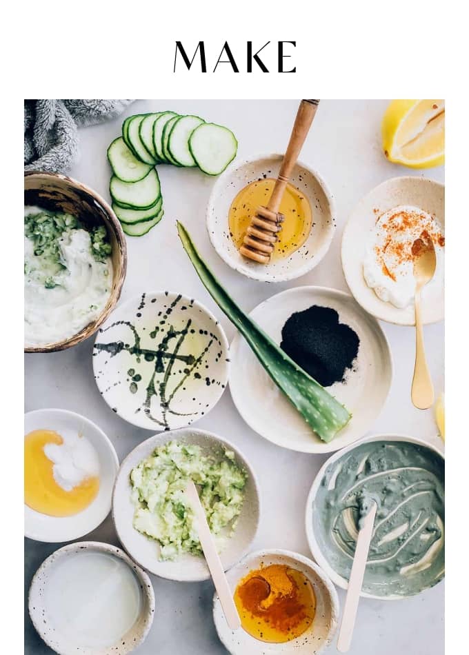 Make DIY Face Masks For Acne
