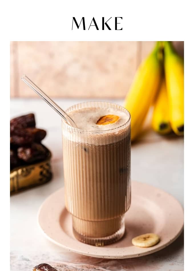 Make Banana Date Latte