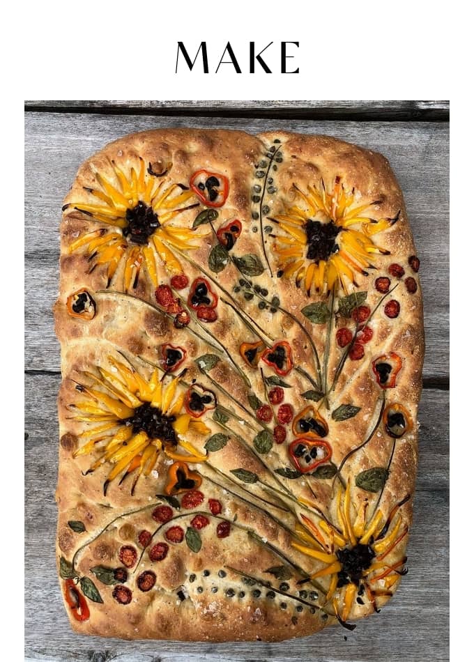 Make Focaccia Bread Art