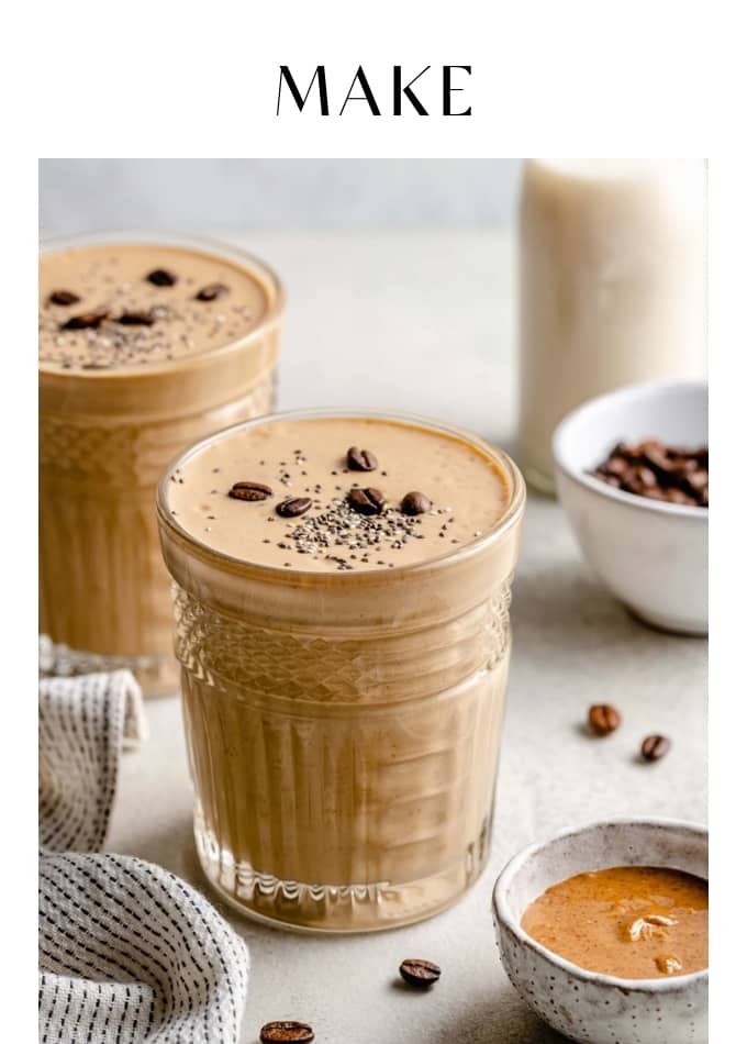 Make Creamy Coffee Smoothie