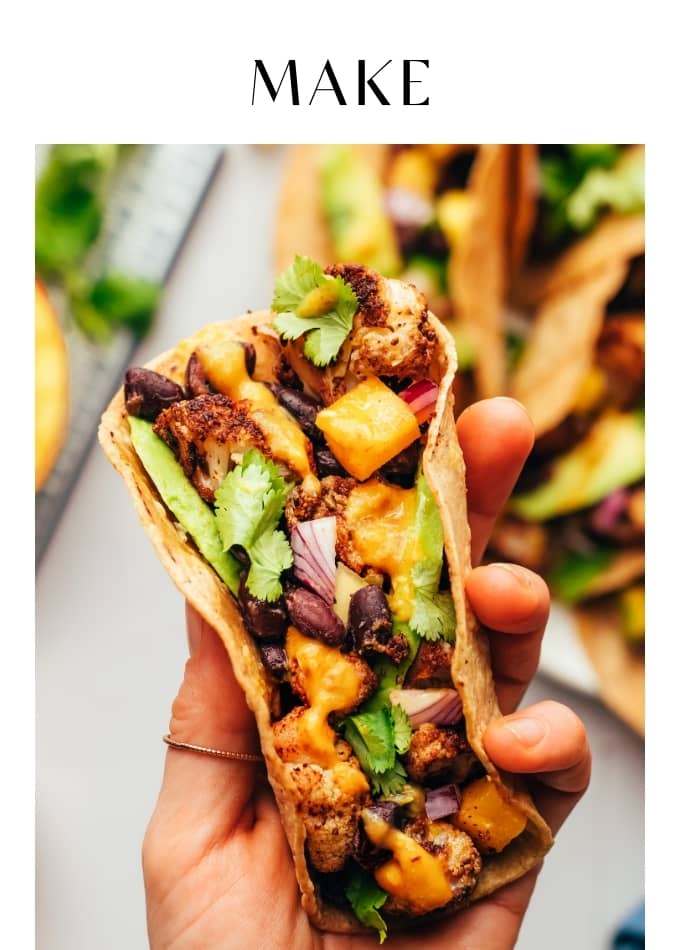 Make Jerk Cauliflower Tacos