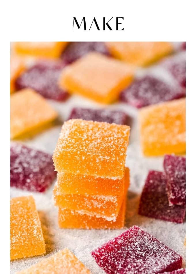 Make Orange and Pomegranate Pâtes de Fruits