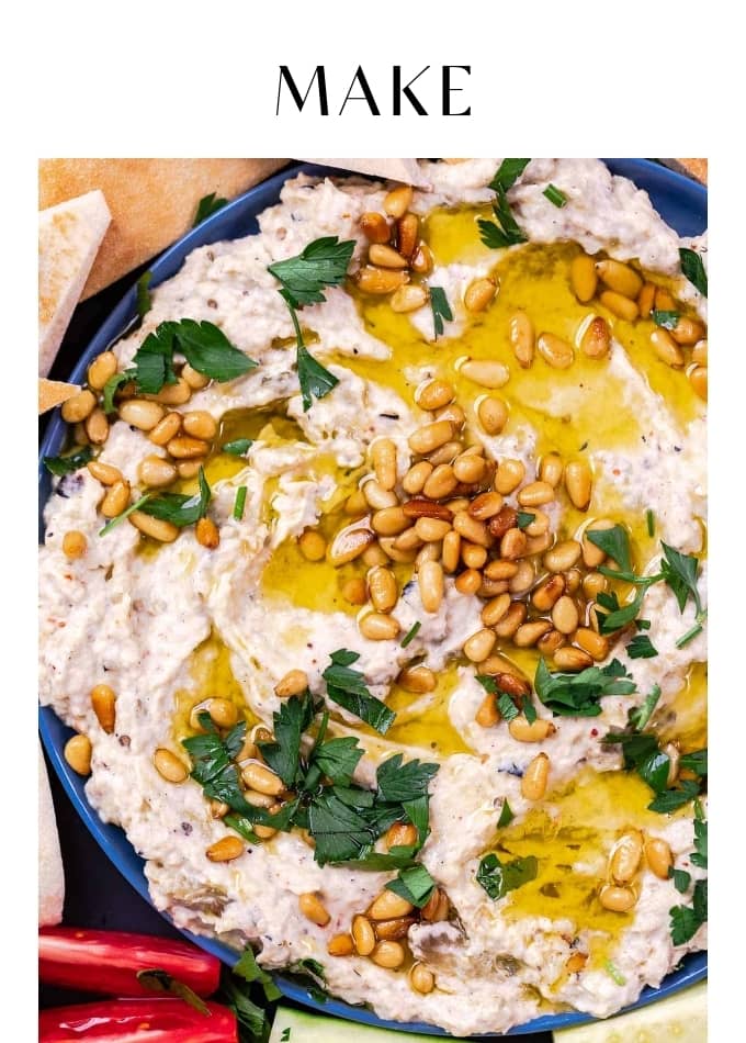 Make baba ganoush