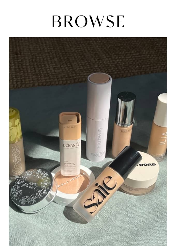 Browse Best Natural Foundations With Non-Toxic Ingredients