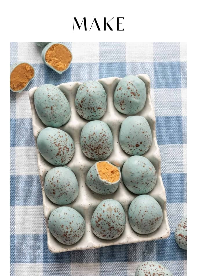 Make Peanut Butter Easter Eggs