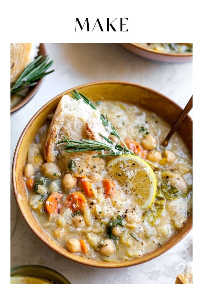 Make Nourishing White Bean And Lemon Soup 