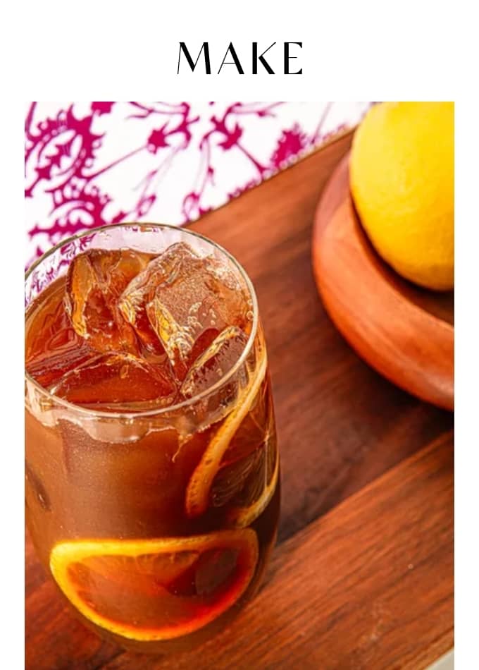 Make Mazagran Coffee