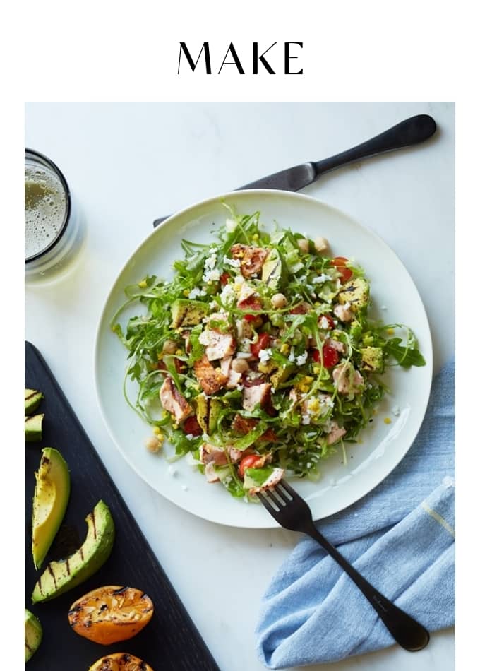Make Grilled Salmon and Avocado Chopped Salad