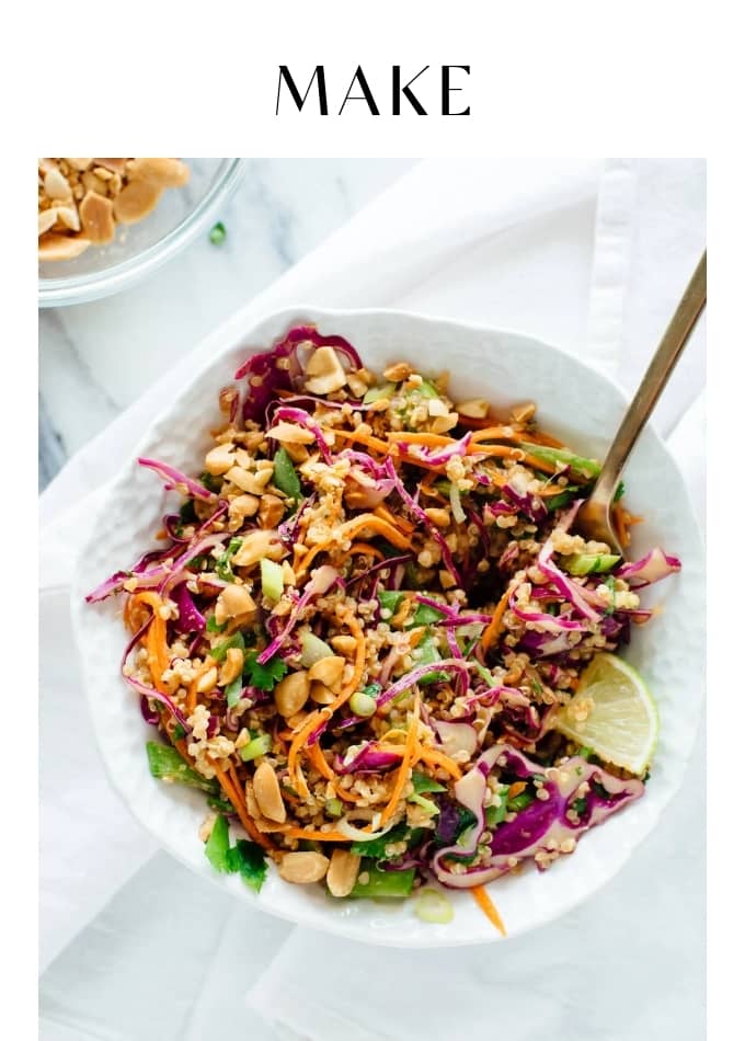 Make Thai Peanut Quinoa Salad