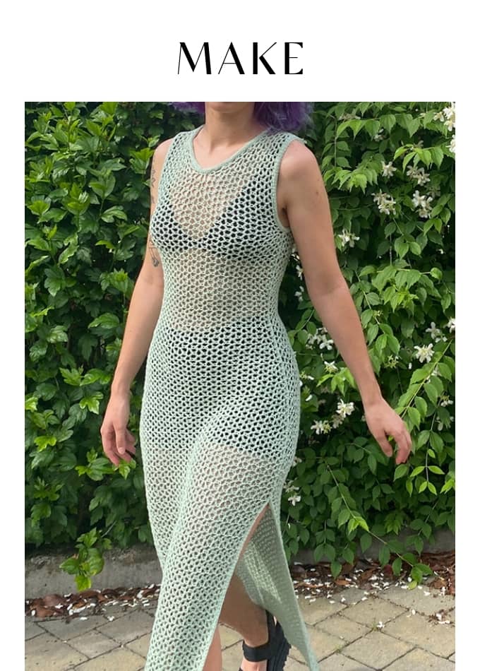 Make Crochet Cover Up