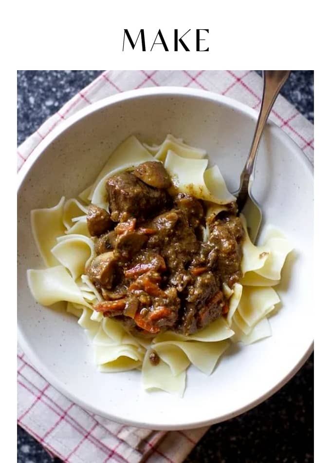 Make Dijon and Cognac Beef Stew