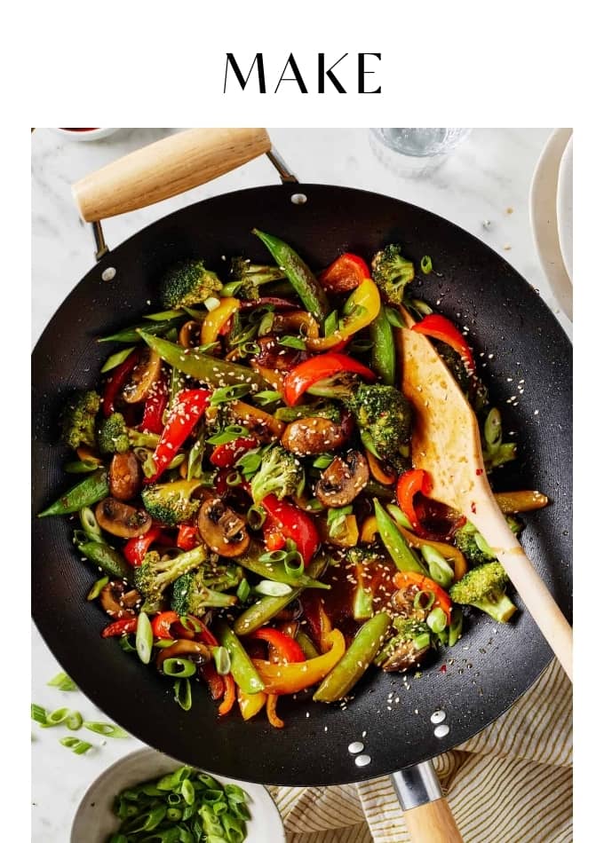 MAKE EASY VEGGIE STIR FRY
