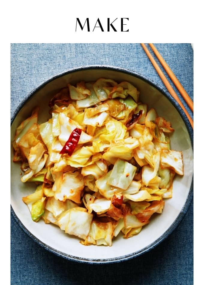 MAKE MIRACLE CABBAGE STIR FRY