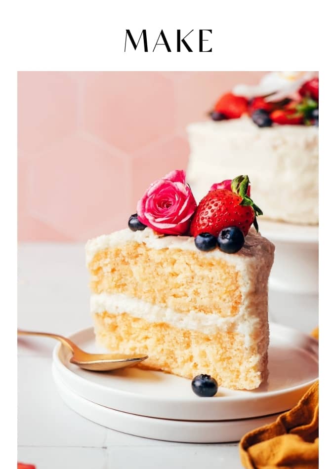 Make GF Vanilla Cake