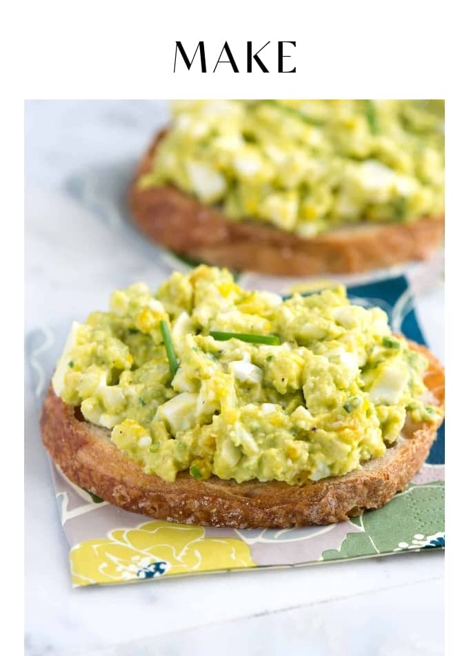 Make Easy Avocado Egg Salad