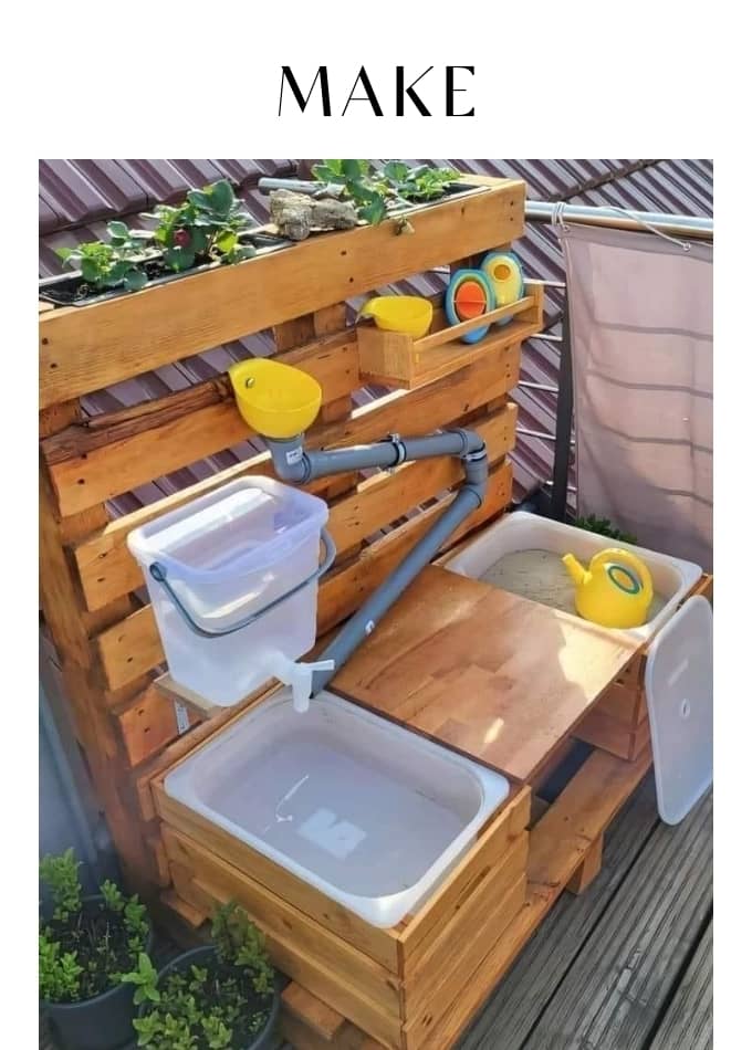 Make A Kid's Outdoor Activity Station