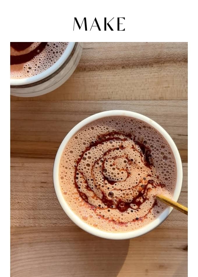 Make Orange Chai Hot Chocolate